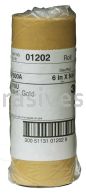 3M&trade; 7000119699 6” P500 Grit Stikit&trade; Gold Disc Roll
