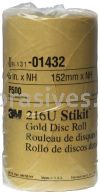 3M&trade; 7000119700 6” P500 Grit Stikit&trade; Gold Disc Roll