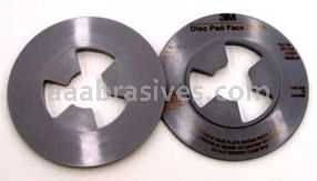 3M&trade; 7000120513 4-1/2” Medium Gray Disc Pad Smooth 13325