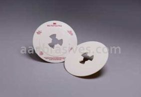 3M&trade; 7000120522 7” Soft White Disc Pad Smooth 45194