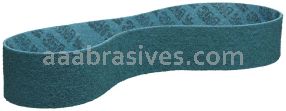 3M&trade; 7000120775 37 x 60 A-VFN Scotch-Brite&trade; SC-BF Surface Conditioning Film Backed Belt