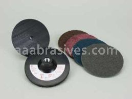 3M&trade; 7010326816 1-1/2 x 1/4-20 Roloc&trade; TP Medium Internal Disc Pad 77726