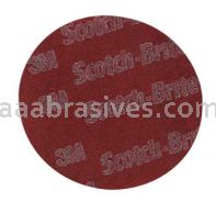 3M&trade; 7000121143 11-1/4" A/O Very Fine Scotch-Brite&trade; Hookit&trade; Production Clean and Finish Disc