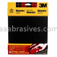 3M&trade; 7000126153 9 x 11 Ultra Fine 600 Grit 9084NA Wetordry&trade; Sandpaper
