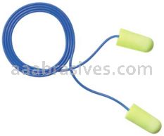 3M&trade; 7000127209 E-A-Rsoft&trade; 311-1256 Corded Poly Bag Regular Size Yellow Neons&trade; Earplugs