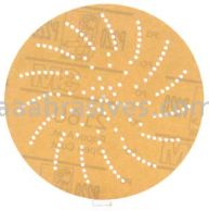 3M&trade; 7000144085 3” P400 Grit A-wt Hookit&trade; Clean Sanding Disc 216U