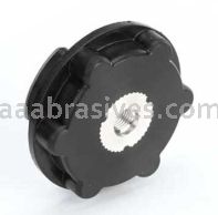 3M&trade; 7000144106 2-1/2 x 3/8-24 Internal For Short Shaft Tool Disc Pad Hub 28442