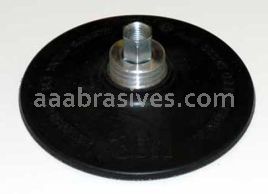 3M&trade; 7000144108 4 x 3/8-24 Roloc&trade; TR Hard Internal Disc Pad 28474