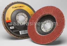 3M&trade; 7000148182 4-1/2 x 7/8 60+ Grit 967A T27 Cubitron&trade; II Flap Disc