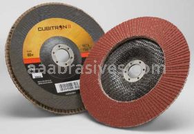 3M&trade; 7000148191 7 x 7/8 60+ Grit 967A T29 Cubitron&trade; II Flap Disc