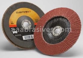 3M&trade; 7000148192 7 x 7/8 80+ Grit 967A T29 Cubitron&trade; II Flap Disc