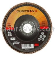 3M&trade; 7000148197 5 x 7/8 40+ Grit 967A T29 Cubitron&trade; II Flap Disc