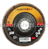 3M&trade; 7010292540 4-1/2 x 7/8 60+ Grit 967A T29 Giant Cubitron&trade; II Flap Disc