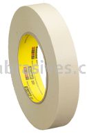 3M&trade; 7010295786 Paint Masking Tape 231/231A Tan 3-1/4 in x 60 yd 7.6 mil