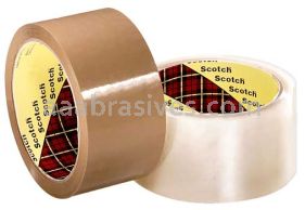 Scotch&trade; Box Sealing Tape 371 Tan 96 mm x 100 m 3M 7010295813