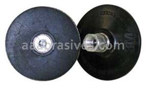 3M&trade; 7010298961 4 x 5/8-11 Roloc&trade; TR Hard Internal Disc Pad 28713