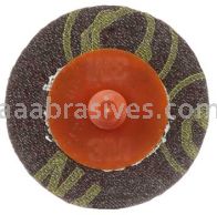 3M&trade; 7010299186 2” 60 Grit YN-wt 963G Ceramic TS Roloc&trade; Sanding Disc