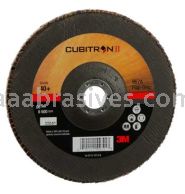 3M&trade; 7010300290 7 x 7/8 40+ Grit 967A T27 Giant Cubitron&trade; II Flap Disc