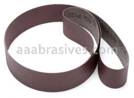 3M&trade; 7010307961 2 x 72 P120 Grit 341D Cloth Belt