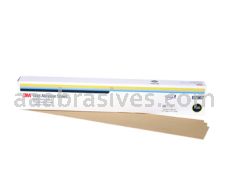 3M&trade; 7010308009 2 3/4 x 17 1/2 P220 Grade Gold Abrasive Sheet