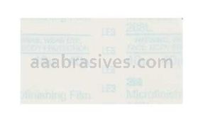 3M&trade; 7010308036 12 x 14 60 Micron 268L Microfinishing PSA Film Type D Sheet
