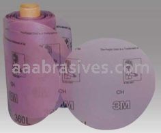 3M&trade; 7010308875 5" P220 Grit 360L A/O Stikit&trade; Film Sanding Disc Roll
