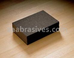 3M&trade; 7010309139 Wood Sanding Sponge 3-3/4x4-3/4x1/2 Med