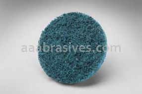 3M&trade; 7010310035 3/4" TS A/O Very Fine Scotch-Brite&trade; Roloc&trade; AL Surface Conditioning Disc