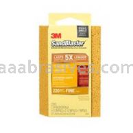 3M&trade; 7010311183 SandBlaster&trade; Edge Detailing Sanding Sponge 4-1/2x2-1/2x1