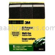 3M&trade; 7010312225 General Purpose Sanding Sponge 3-3/4x2-5/8x1 Medium/Coarse