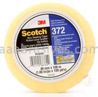 Scotch&trade; Box Sealing Tape 372 Clear 48 mm x 100 m 3M 7010312440