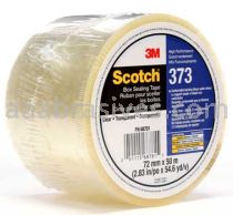 Scotch&trade; Box Sealing Tape 373 Clear 72mm x 50m 3M 7010312442