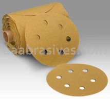 3M&trade; 7010325456 6” 80 Grit F-wt 363I Stikit&trade; Paper Disc Roll