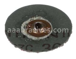 3M&trade; 7010325841 3" 36+ Grit TSM 987C Cubitron&trade; II Roloc&trade; Fibre Disc