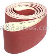 3M&trade; 7010325972 4 x 132 60 Grit F-wt 763U Paper Belt
