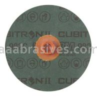 3M&trade; 7010327218 4" 60+ Grit TS 982C Cubitron&trade; II Roloc&trade; Fibre Disc