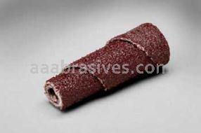 3M&trade; 7010327575 3/8 x 1 x 1/8 60 Grit X-wt 341D Full Tapered Cartridge Roll
