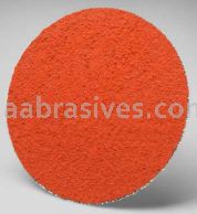 3M&trade; 7010328291 2” 36 Grit YF-wt 777F Ceramic TS Roloc&trade; Sanding Disc