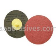 3M&trade; 7010328488 3" 320 Grit TR 361F Roloc&trade; Disc