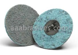 3M&trade; 7010329339 1" TS A/O MED Scotch-Brite&trade; Roloc&trade; AL Surface Conditioning Disc