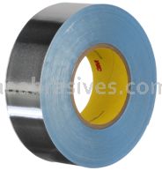 3M&trade; 7010334790 Vibration Damping Tape 434 Silver 5 in x 60 yd 7.5 mil