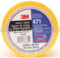 3M&trade; 7010335141 Vinyl Tape 471 Yellow 4" x 36 yards