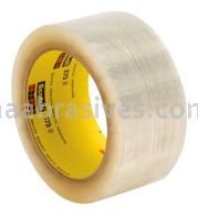 Scotch&trade; Box Sealing Tape 375 Clear 72 mm x 411 m 3M 7010335172