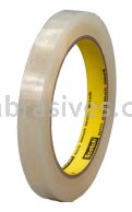 Scotch&trade; Light Duty Packaging Tape 640 Clear Clean Removal Apparel 1/2 in x 72 yd 3M 7010335564