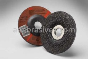 3M&trade; 7010359907 4-1/2 x 1/4 x 7/8 T27 General Purpose Depressed Center Wheel