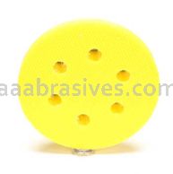 3M&trade; 7010360095 3 x 3/4 x 1/4-20 6 Holes Hookit&trade; External Clean Sanding Soft Disc Pad 20428