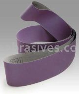 3M&trade; 7010360299 4-1/2 x 162-1/4 24 Grit YN-wt 970DZ Cloth Belt
