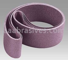 3M&trade; 7010360455 2-1/2 x 60 36 Grit YN-wt 970DZ Cloth Belt