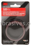 3M&trade; 7010360489 1 x 2 yds Abrasive Cloth Sanding Roll