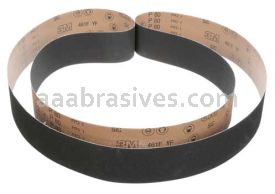 3M&trade; 7010360653 3-1/2 x 132 P120 Grit XF-wt 461F Cloth Belt